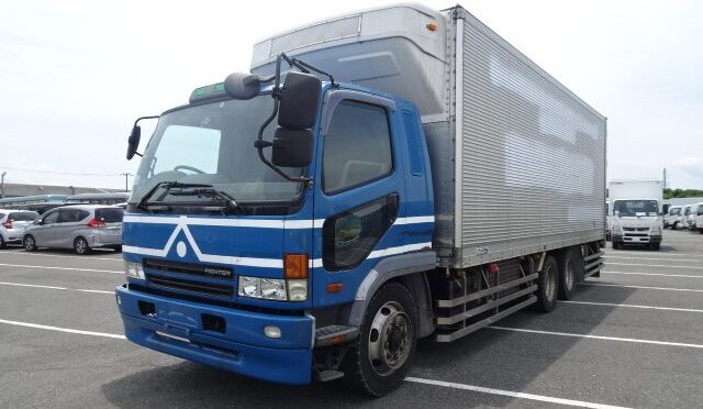 【買取実績】三菱 ファイター（KL-FQ61FM）2001年式をザンビアへ輸出しました