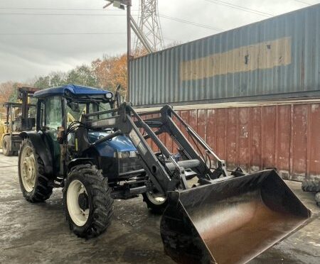 【買取実績】ニューホランド トラクター（TN75S）をチリへ輸出しました