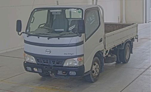 【買取実績】日野　デュトロ（PB-XZU306M）・2005年式をザンビアへ輸出しました