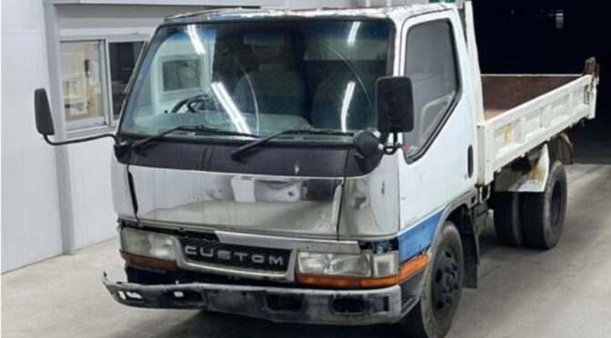 【買取実績】三菱　キャンター（U-FE516BD）・2011年式をタンザニアへ輸出しました