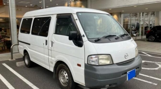 【買取実績】マツダ　ボンゴバン（KR-SKF2V）・2006年式をマラウィへ輸出しました
