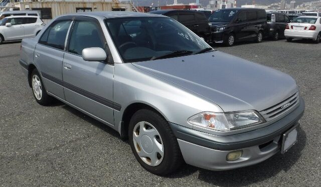 【買取事例】トヨタ カリーナ（E-AT211）・1997年式をコンゴ民主共和国へ輸出しました