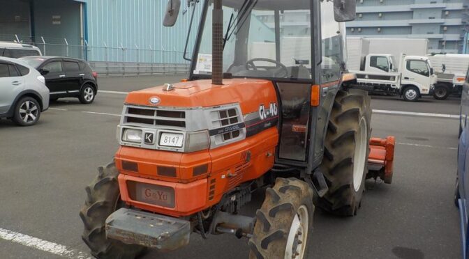 【買取実績】クボタ トラクター（GL-46）をロタへ輸出しました｜EVERYの安心トラクター輸出サービス