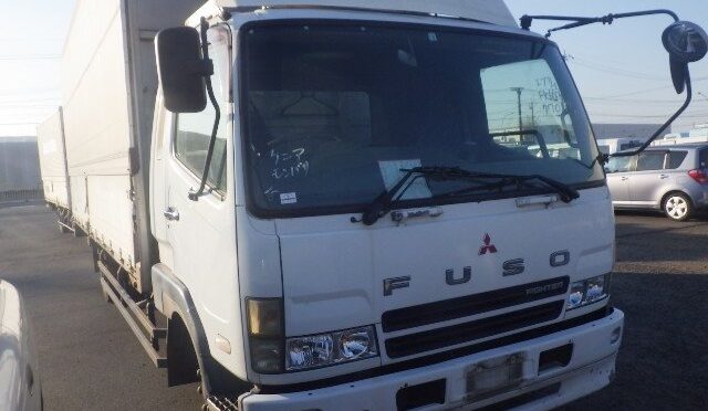 【輸出実績】三菱 ファイター（PA-FK61FK）・2005年式をウガンダへ輸出しました