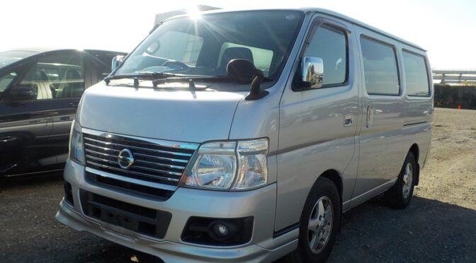 【輸出実績】日産 キャラバンバン（LDF-VWE25）・2012年式をグレナダへ輸出しました