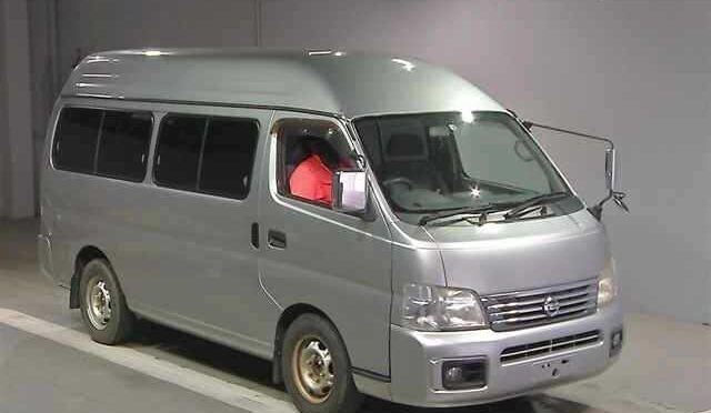 【買取実績】日産 キャラバンコーチ（TA-QGE25）2002年式をカナダへ輸出しました