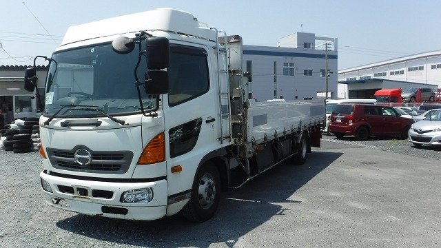 【買取実績】日野レンジャー（BKG-FD7JLYA）・2010年式をザンビアへ輸出しました！