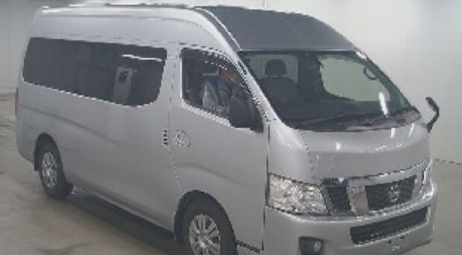 【買取実績】日産 NV350キャラバン（CBF-DS4E26）2014年式をミクロネシアへ輸出しました