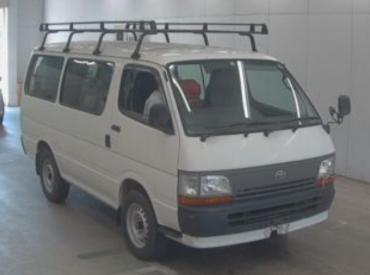 【買取実績】トヨタ ハイエースバン（GB-RZH102V）・1997年式をコンゴ民主共和国へ輸出しました