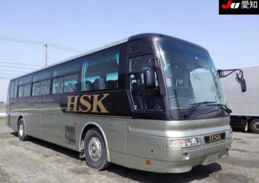 【買取実績】三菱 フソウバス（KL-MS86MP）2001年式をコンゴ民主共和国へ輸出しました