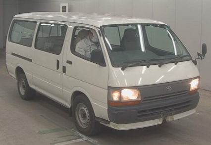 【買取実績】トヨタ ハイエースバン（GB-RZH112V）1998年式をタンザニアへ輸出しました