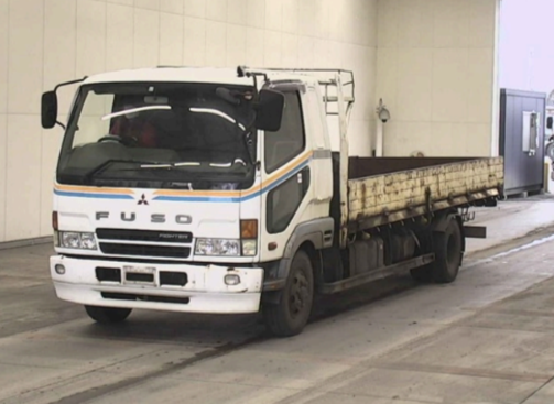 【買取実績】三菱 ファイター（KK-FK61FK）2000年式をルワンダへ輸出しました
