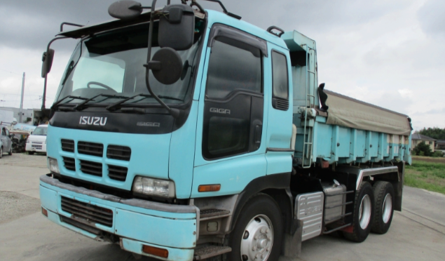 【買取実績】いすゞ ギガ（KL-CXZ51K4）2004年式をフィリピンへ輸出｜信頼の大型トラックが物流需要の高まる市場で活躍