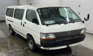 【買取実績】トヨタ ハイエースバン（KC-LH119V）1996年式を南スーダンへ輸出しました