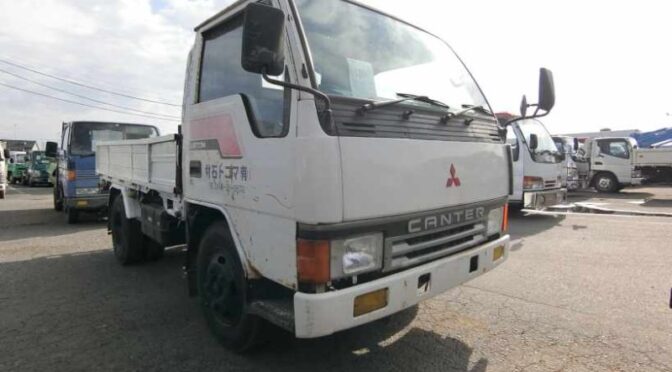 【買取実績】三菱 キャンター（U-FE317B）1991年式をモザンビークへ輸出しました