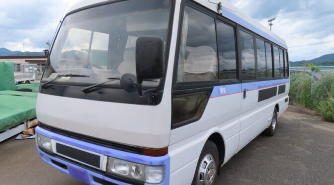 【買取実績】三菱　ローザ（KC-BE459F）・1996年式をタンザニアへ輸出しました