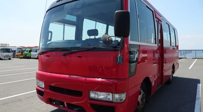 【買取実績】日産　シビリアン（PDG-EHW41）・2011年式をザンビアへ輸出しました