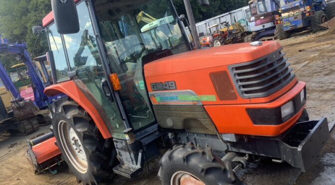 【買取実績】クボタ トラクター（GM64）をウクライナへ輸出しました
