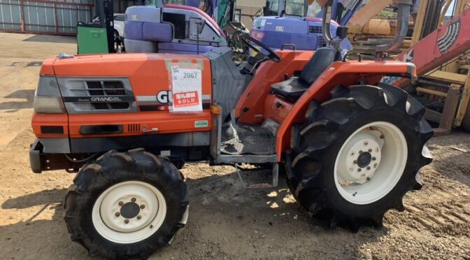 【買取実績】クボタ トラクター（GL32）をウクライナへ輸出しました