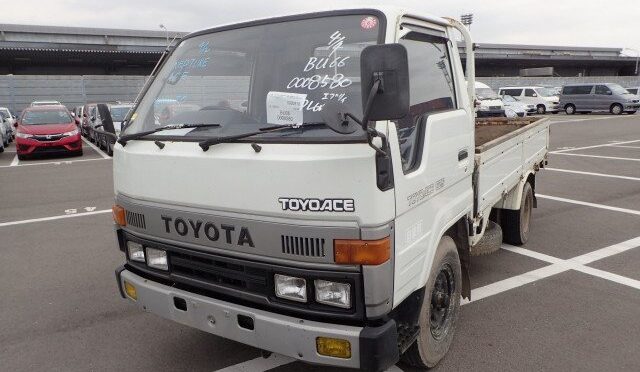 【買取実績】トヨタ トヨエース（U-BU66）・1989年式をモザンビークへ輸出しました