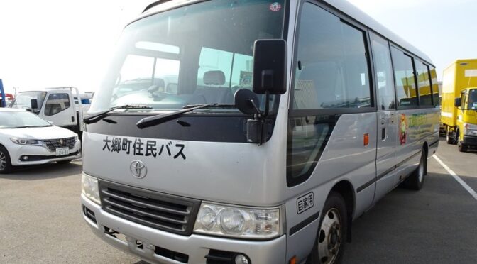 【買取実績】トヨタ コースター（BDG-XZB50）・2009年式をザンビアへ輸出しました