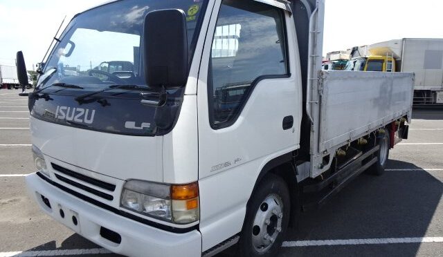 【買取実績】いすゞ エルフ（KC-NPR71LR）・1995年式をタンザニアへ輸出しました