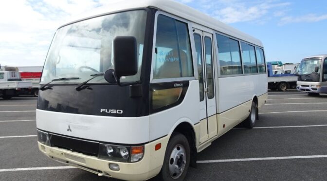 【買取実績】三菱 ローザ（PA-BG64DG）・2006年式をタンザニアへ輸出しました