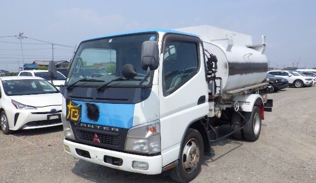 【買取実績】三菱　キャンター（PA-FG72DB）・2007年式をウガンダへ輸出しました