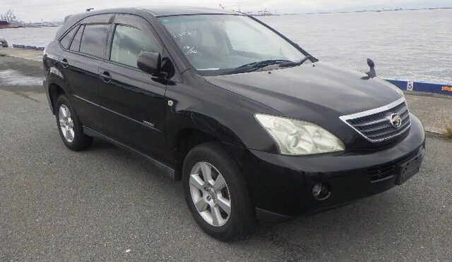 【買取実績】トヨタ ハリアー（DAA-MHU38W）・2006年式をタンザニアへ輸出しました