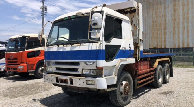 【買取実績】三菱　グレート（KC-FV419JD）・1996年式をコンゴへ輸出しました