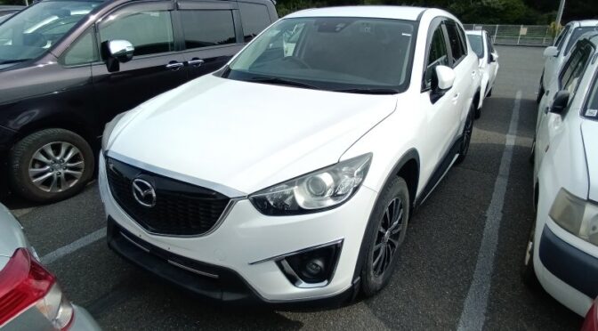 【買取実績】マツダ　CX-5（LDA-KE2AW）・2014年式をタンザニアへ輸出しました