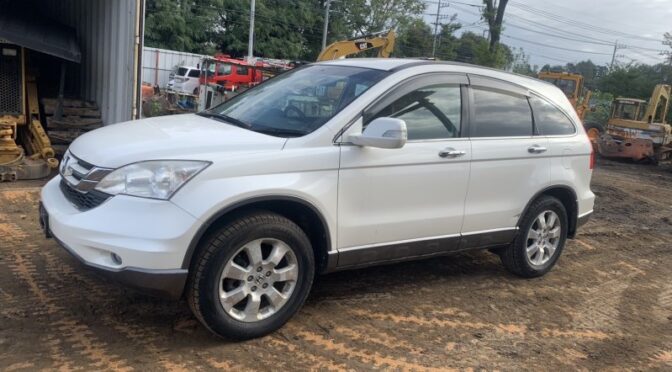 【買取実績】ホンダ CR-V（DBA-RE4）・2011年式をセントルシアへ輸出しました