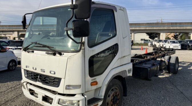 【買取実績】三菱　ファイター（SKG-FK62FY）・2011年式をザンビアへ輸出しました