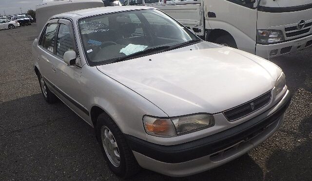 【買取実績】トヨタ　カローラセダン（E-AE110）・1996年式をザンビアへ輸出しました
