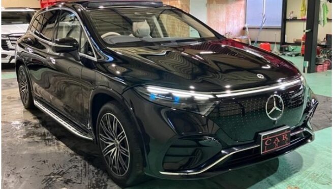 【買取実績】メルセデスベンツ　EQS450（ZAA-296624）・2024年式をバルバトスへ輸出しました