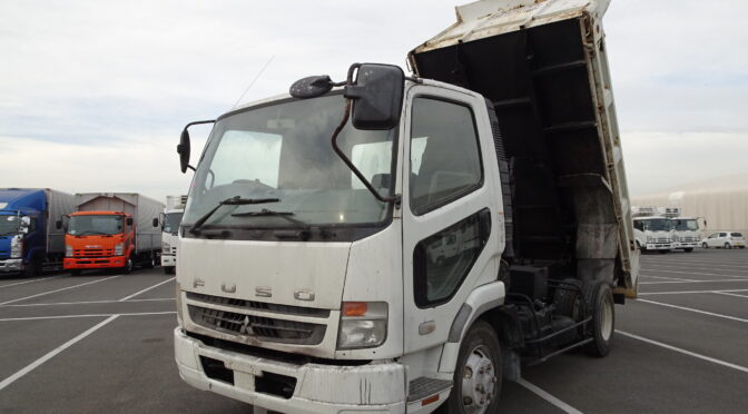 【買取実績】三菱　ファイター（PK-FK71D）・2006年式をセントルシアへ輸出しました
