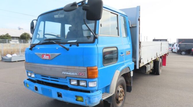 【買取実績】日野　レンジャー（P-FD176BK）・1989年式をザンビアへ輸出しました