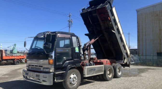 【買取実績】いすゞ　トラック（U-CXZ71JD）・1994年式をコンゴへ輸出しました