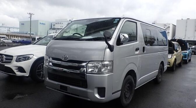 【買取実績】トヨタ　ハイエースバン（QDF-GDH206V）・2019年式をケニアへ輸出しました