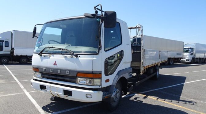 【買取実績】三菱　ファイター（KL-FK628L）・1998年式をコンゴへ輸出しました