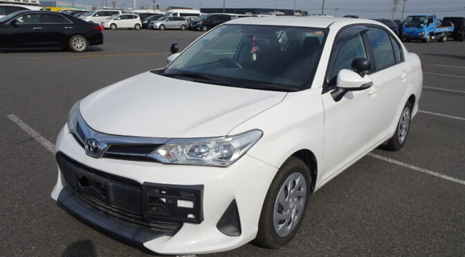 カローラフィールダー買取 DBA-NZE161 ウガンダ輸出車両