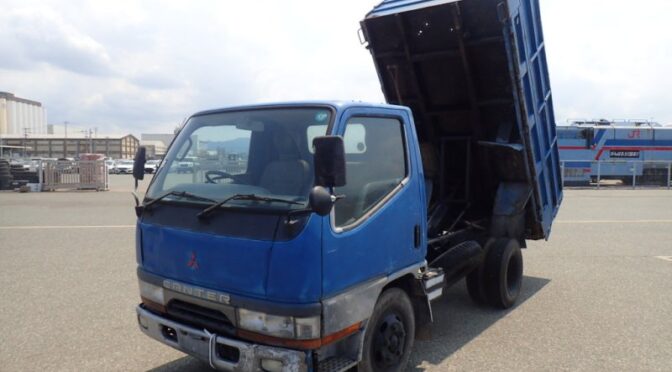 【買取実績】三菱 キャンター（KC-FE516BD）1996年式をモザンビークへ輸出しました